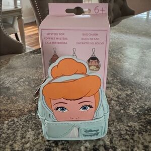 Loungefly Disney Princess Mystery Mini Backpack Bag Charm - Cinderella
